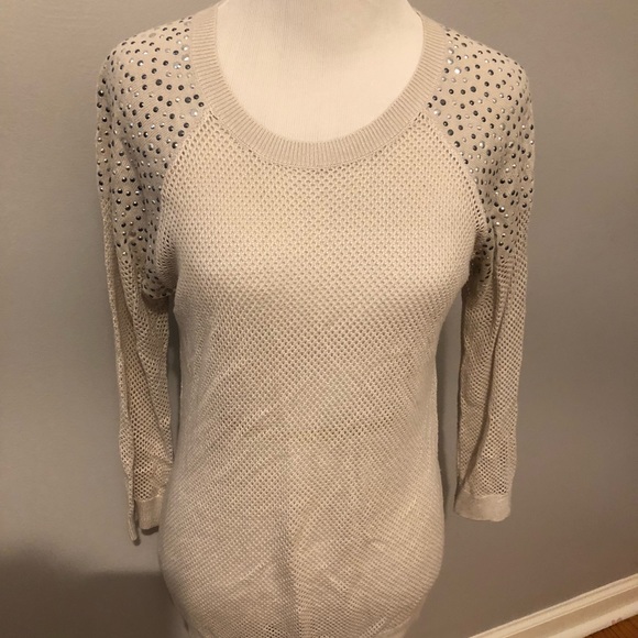 Express Sweaters - Comfy mesh sweater from Express